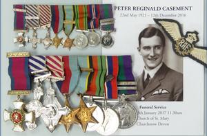 War hero’s medals come to auction for first time
